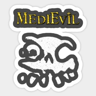 MediEvil Sir Daniel Fortesque Sticker